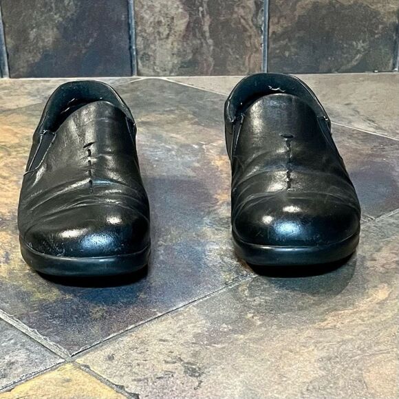 SAS Tripad Comfort Viva Black Slip-on Leather Shoes 6 - Picture 6 of 13